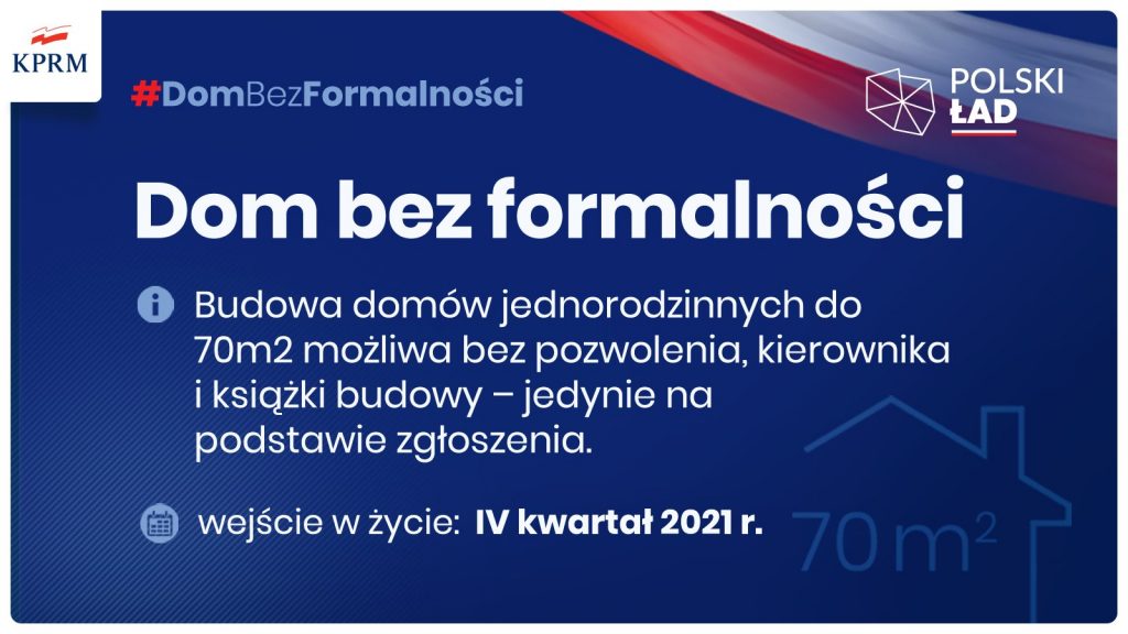 Polski Ład nieruchomości - dom bez formalności