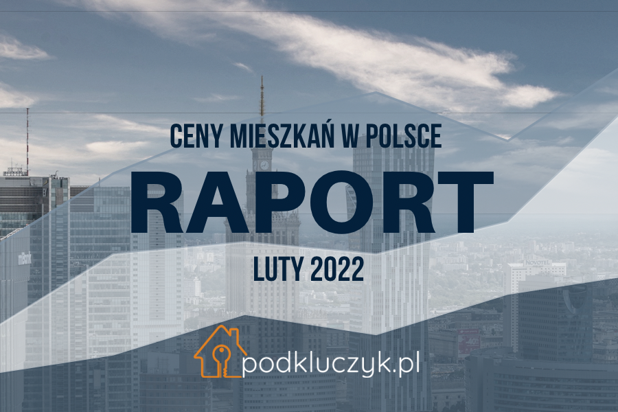 ceny nieruchomości w Polsce luty 2022 raport