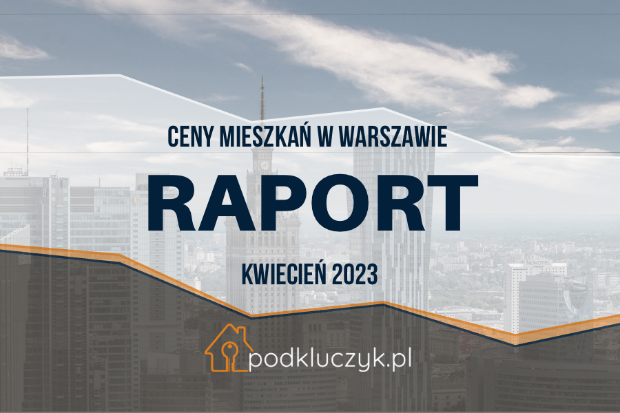 ceny mieszkań w Warszawie według dzielnic, kwiecień 2023