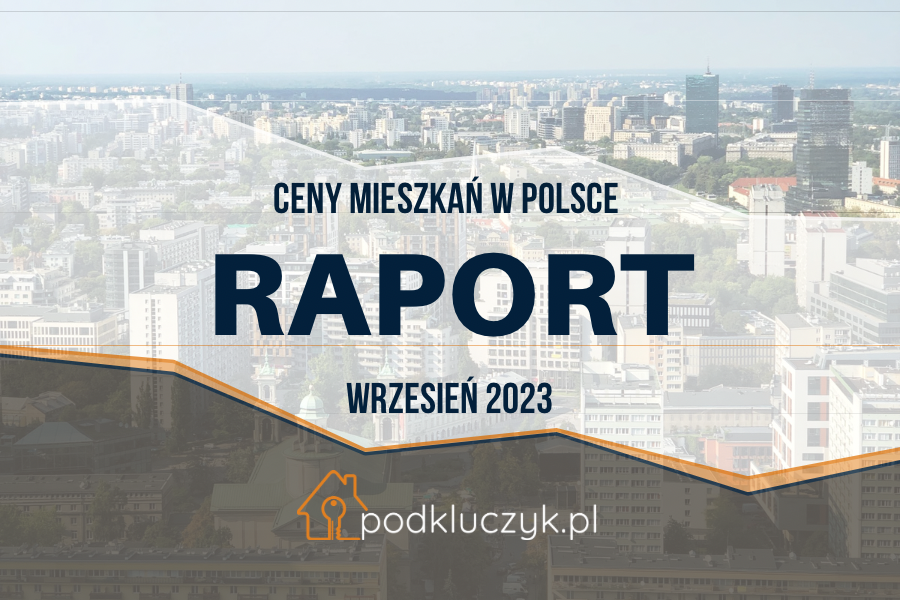 gwałtowny wzrost cen mieszkań w Polsce raport we wrześniu 2023