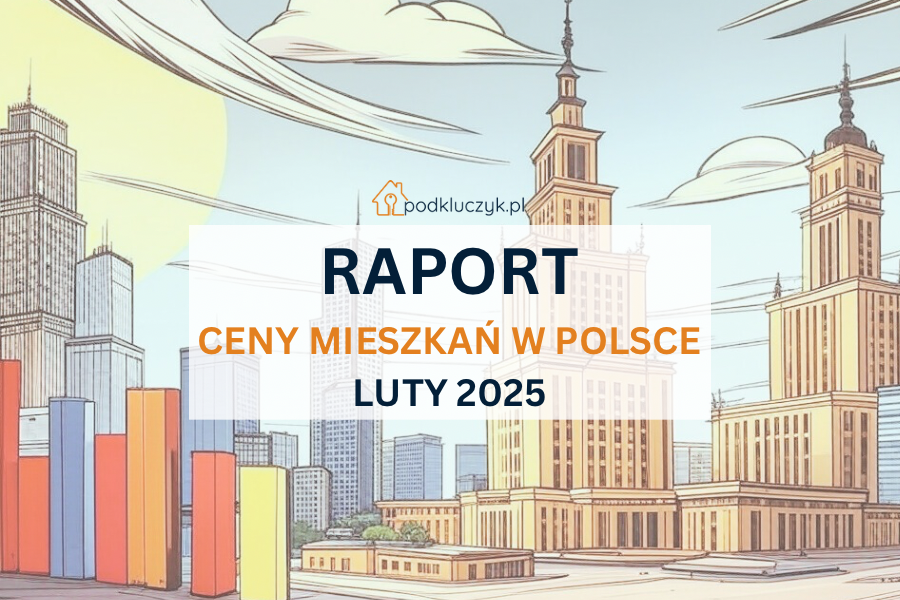 RAPORT - ceny mieszkań w Polsce luty 2025, korekta realnych cen mieszkań w Polsce