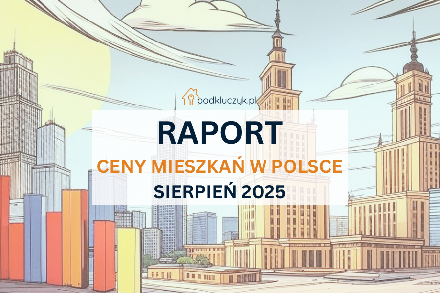 Pogłębia się korekta uśrednionych cen mieszkań w Polsce - dane z sierpnia 2025